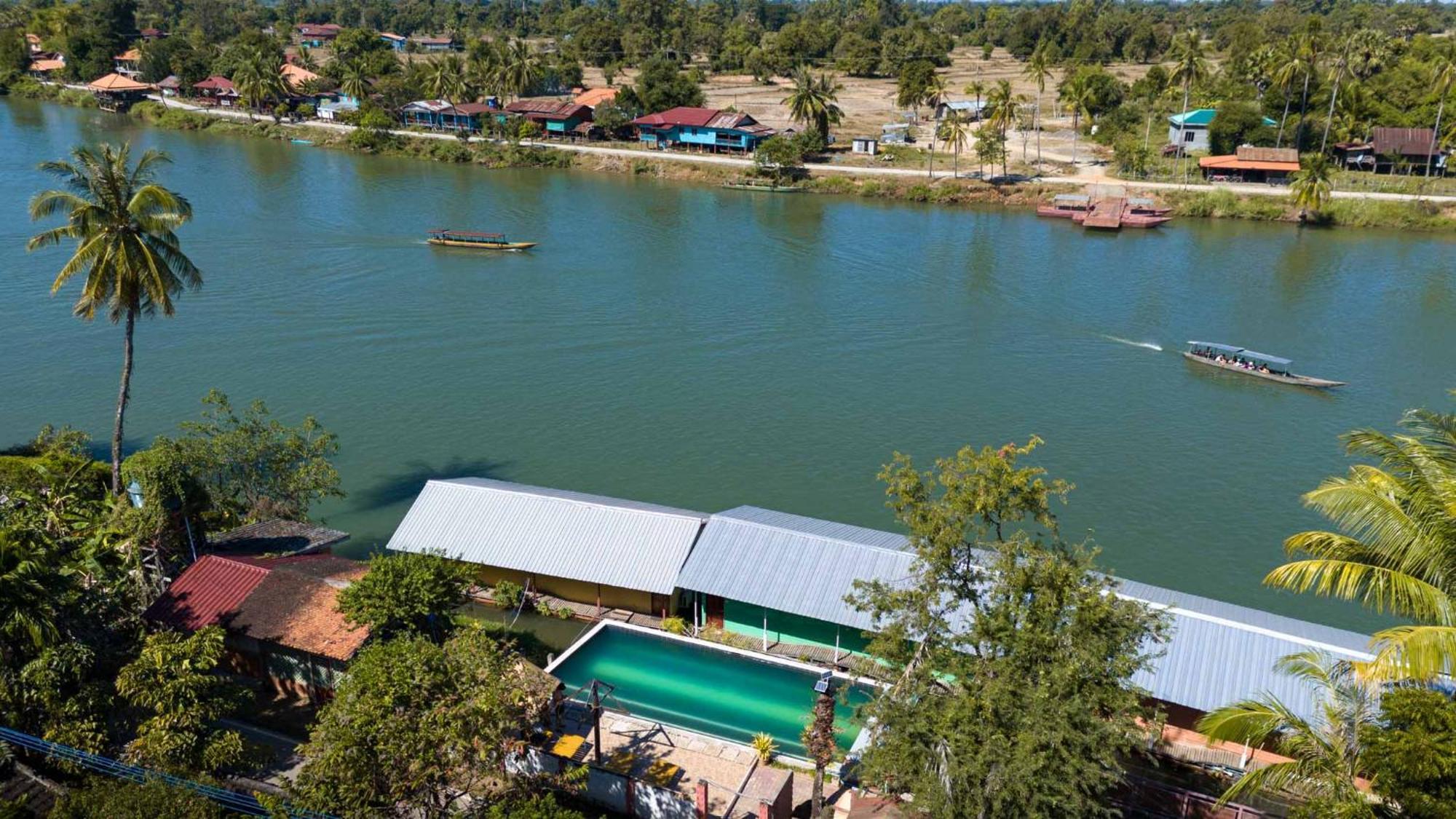 Sala Done Khone Hotel Ban Khon Exterior foto
