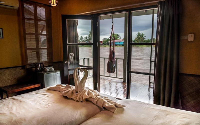 Sala Done Khone Hotel Ban Khon Exterior foto