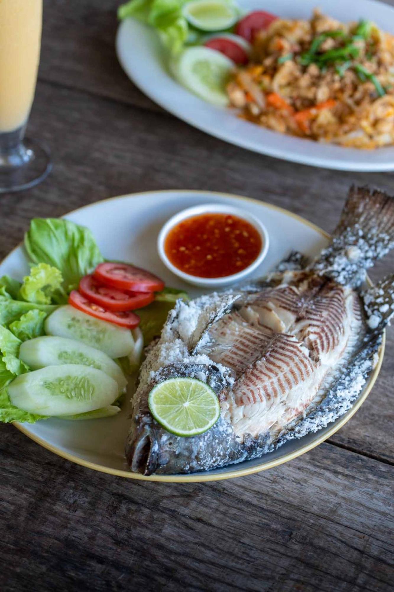 Sala Done Khone Hotel Ban Khon Exterior foto